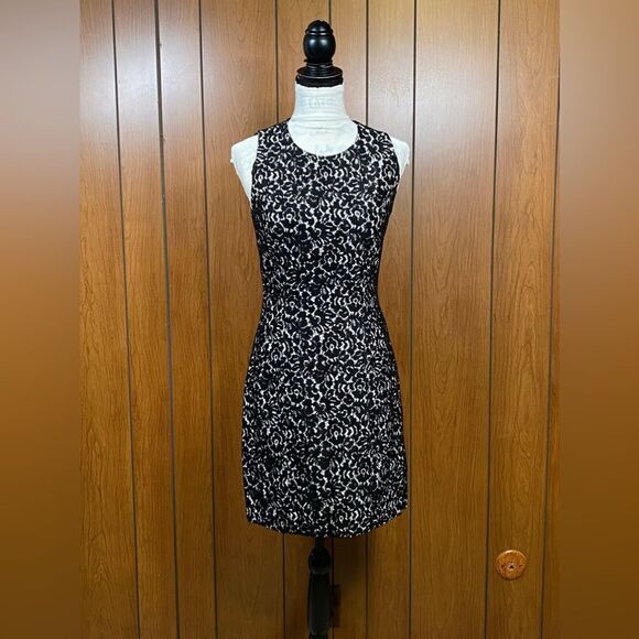MICHAEL KORS COLLECTION Lace Sheath Minidress size 6 - Picture 4 of 12